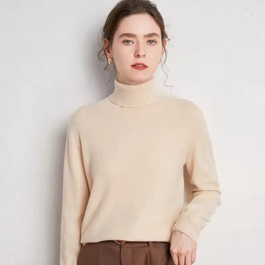 Aurelle Vivienne Cashmere Turtleneck